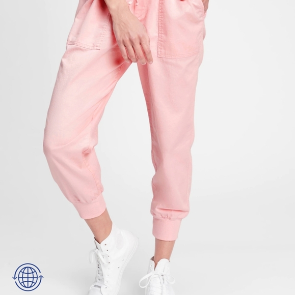👀50% OFF💕NWT‼️ GAP Drawstring Twill Joggers with Washwell